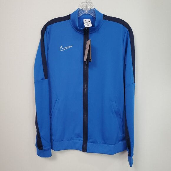 Nike Womens Academy Track Jacket Medium Royal Blue Dri-FIT Soccer DR1686-463 - Picture 8 of 10